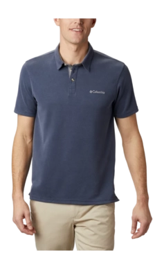 Polo Columbia Homme Nelson Point Collegiate Navy