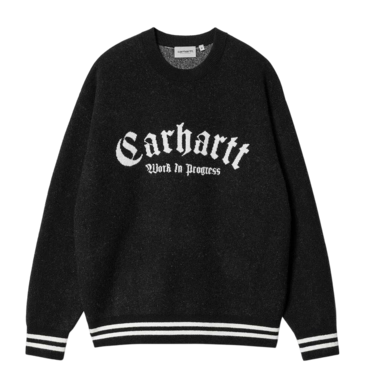Sweatshirt Carhartt WIP Unisexe Onyx Pull Black / Wax