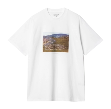 T-Shirt Carhartt WIP Unisexe S/S Earth Magic White