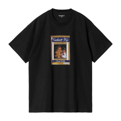 T-Shirt Carhartt WIP Unisexe S/S Cheap Thrills Black