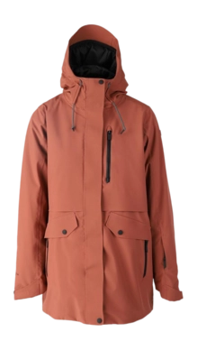 Skijacke Brunotti Bombini Damen Mahoganny