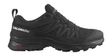 Walking Boots Salomon Women X Ward Leather GTX Black Black Black