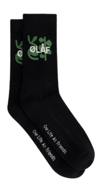 Socks Olaf Hussein Men Vine Black/Green