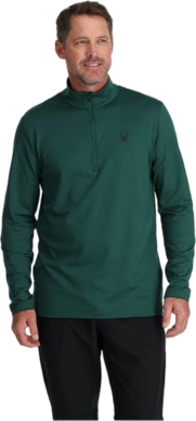 Pull de Ski Spyder Homme Prospectus 1/2 Zip Cypress Green