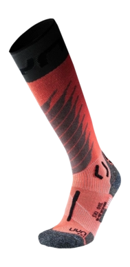 Skisocken UYN One Merino Damen Pink/Black