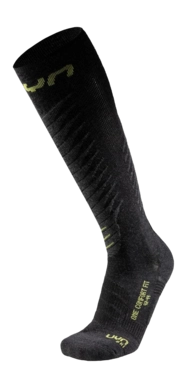 Chaussettes de Ski UYN Homme One Comfort Fit Anthracite/Lime