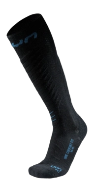 Chaussettes de Ski UYN Homme One Comfort Fit Black/Blue Poseidon