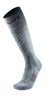 Skisocken UYN One Comfort Fit Damen Grey/Purple