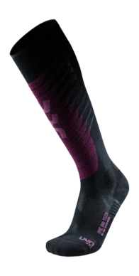 Chaussettes de Ski UYN Femme One Biotech Black/Purple