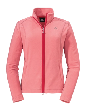 Fleecejacke Schöffel Fleece Jacket Leona3 Damen Clasping Rose