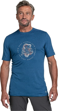 T-Shirt Schöffel Homme T-Shirt Hochberg M Directoire Blue