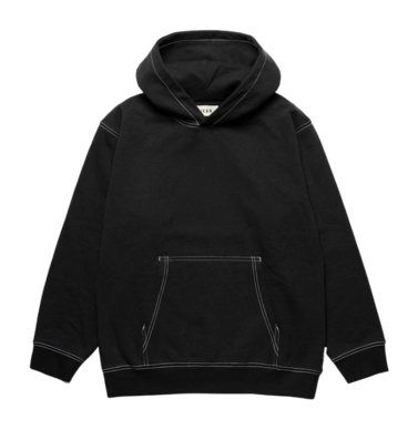 Hoodie Taikan Unisex Custom Black Contrast Stitch