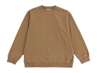 Sweatshirt Taikan Unisex Custom Crew Dune Contrast Stitch