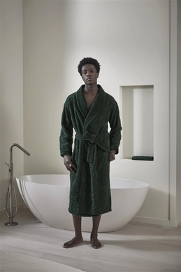 Dodo Pavone Bathrobe_Dark Green_UV_UV_L_0