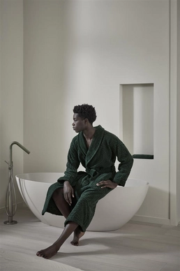 Dodo Pavone Bathrobe_Dark Green_UV_UV_L_1