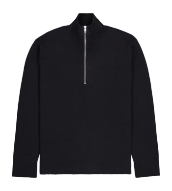 Pull NN07 Men Harald demi-zip 6530 Navy Blue