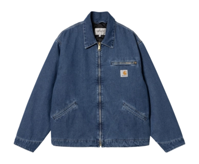 Veste Carhartt WIP Unisexe OG Detroit Jacket Blue Stone Washed