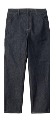 Pants Carhartt WIP Unisex Single Knee Pant Blue Rigid
