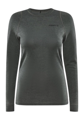 Maillot de Corps Craft Femme Core Wool Merino LS Tee Juniper Melange