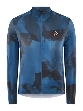 Fahrradtrikot Craft Herren Core Bike Essence LS Whale Multi