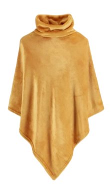 Poncho MOODIT Calido Golden Yellow