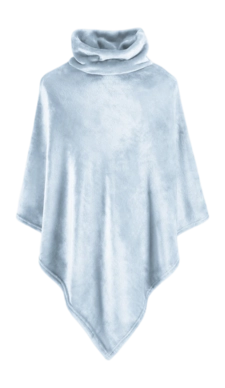 Poncho MOODIT Calido Mist Blue