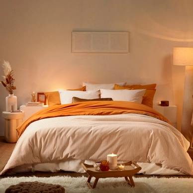 Dekbedovertrek De Witte Lietaer Tango Cleo Copper Flanel