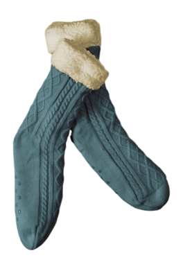 Socken De Witte Lietaer Teddy Yamuna Unisex Petrol