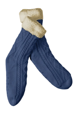 Socken De Witte Lietaer Teddy Yamuna Unisex Royal Blue
