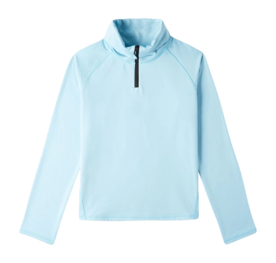 Ski Sweatshirt O'Neill Girls Clime Half Zip Fleece Blue Wave