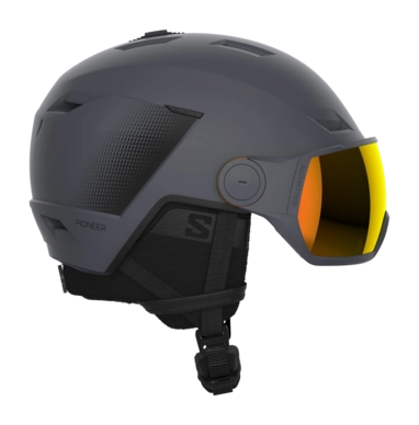 Skihelm Salomon Pioneer LT Visor Ebony 2