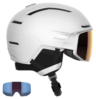 Ski Helmet Salomon Driver Prime Sigma PL White