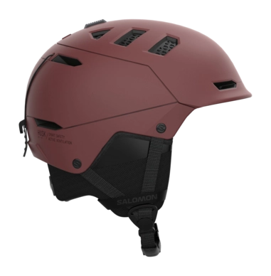 Skihelm Salomon Husk Pro MIPS Unisex Madder