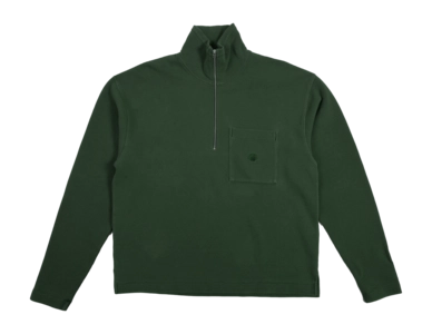 Half Zip New Amsterdam Surf Association Tide Forest Green