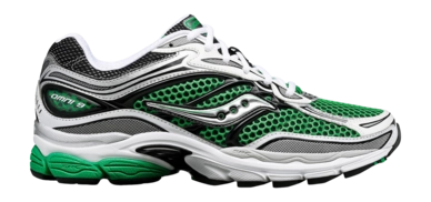 Baskets Saucony Unisex ProGrid Omni 9 Green Silver