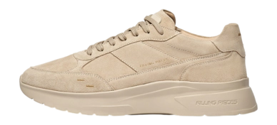 Baskets Filling Pieces Men Jet Runner Suede All Beige