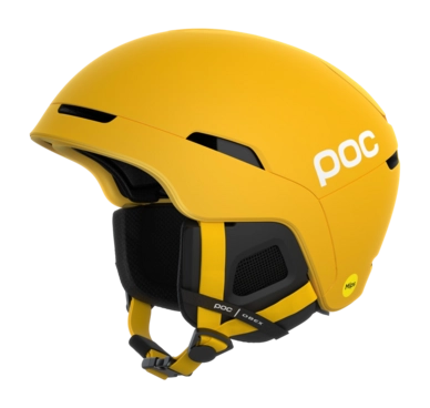 Skihelm POC Obex MIPS Sulphite Yellow Matt