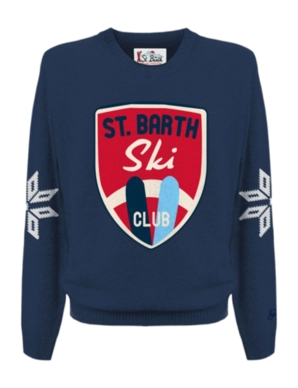 Pull MC2 Saint Barth Homme Heron SB Ski Club