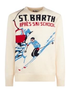 Pull MC2 Saint Barth Homme Heron C SB Apreski School