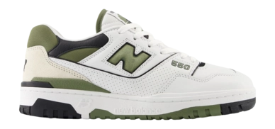 New Balance Unisex BB550DOB White Dark Olivine Black Turtledove