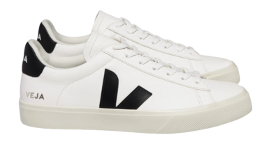 Veja Campo Chromefree Leather Extra-White Black