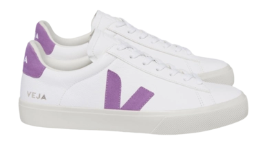 Veja Women Campo Chromefree Leather Extra-White Mulberry