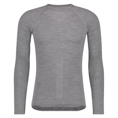 Unterhemd AGU Baselayer Long Sleeve Winterday Merino Unisex Grey