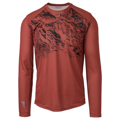 Fahrradtrikot AGU Unisex MTB Long Sleeve Venture Cinnabar