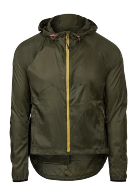 Veste de Vélo AGU Homme Wind Hooded Venture Army Green
