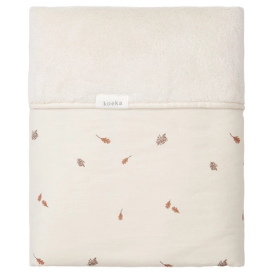 Draps pour Lit d'Enfant Koeka teddy réversible Forest Treasures Warm White