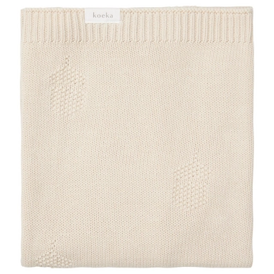 Drap pour Berceau Koeka Nuts Wram White