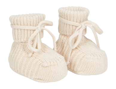 Chaussons pour Bébé Koeka Nuts Blanc Chaud