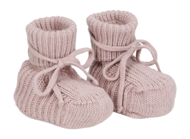 Chaussons pour Bébé Koeka Nuts Soft Mauve