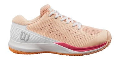 Tennis Shoe Wilson Women Rush Pro Ace Peach Parfait White Tangerine
